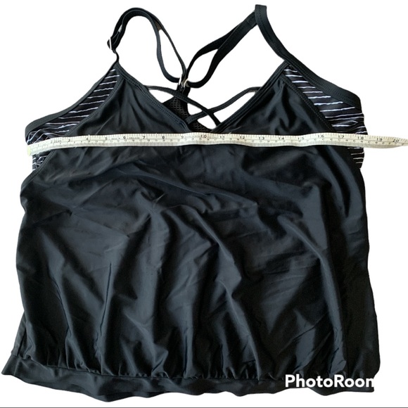 ✨BLACK TANKINI BATHING SUIT SIZE XL - Picture 12 of 15